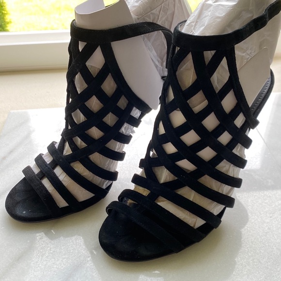 Michael Kors trinity sandal black suede - Picture 2 of 8